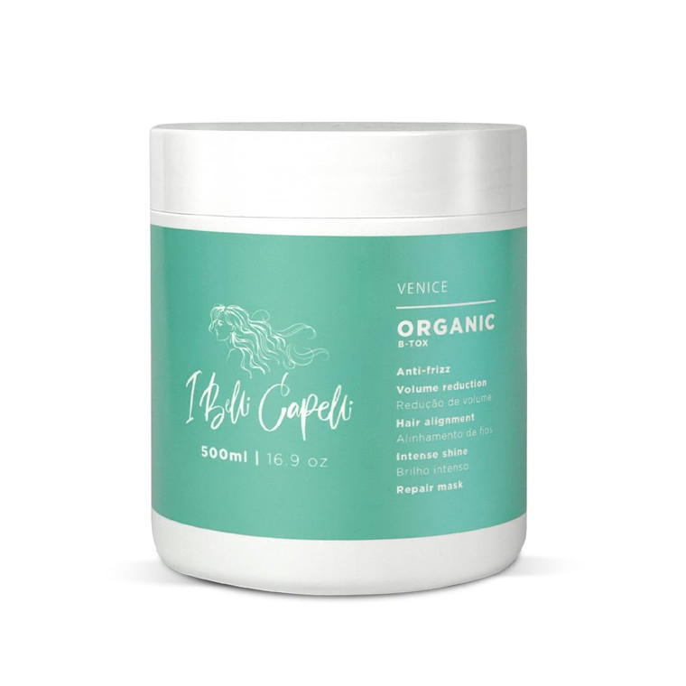 I Belli Capelli Venice Botox Hair Treatment - Reduce Frizz, Smoothness, Rejuvenates Dry and Damaged Hair, Deep Hydration, Volume Control,-Formaldehyd