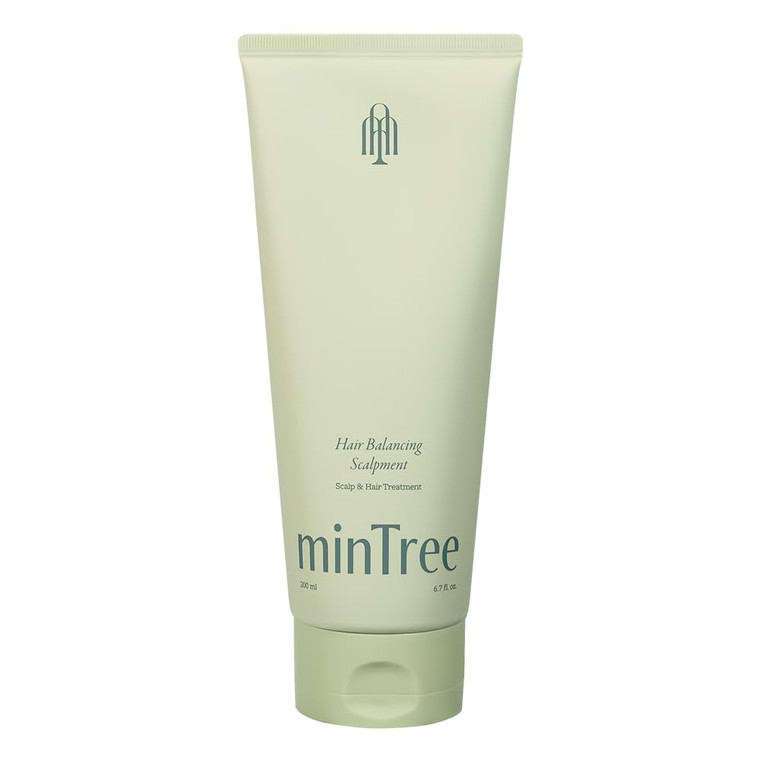 MINTREE Hair & Scalp Treatment 200ml / 6.7 fl oz / Hair Mask / Scalp Soothing / Alleviate Hair Loss / Paraben, Cruelty & Silicone oil free