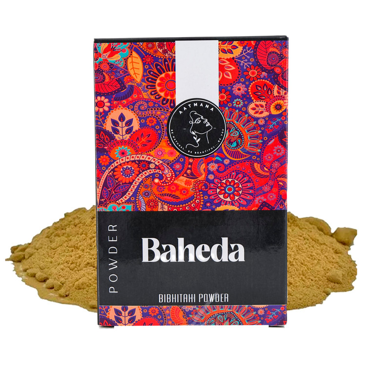 AATMANA Baheda Powder | Bibhitaki | Hair Growth | Skin & Hair Care | Size -100g