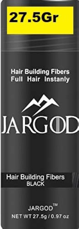 JARGOD Hair Fibers for Instant Volume and Thicker Fuller Hair Hair Building Fiber for thinning Hair & Bald Spots Conceals Hair Loss in Seconds - Hair