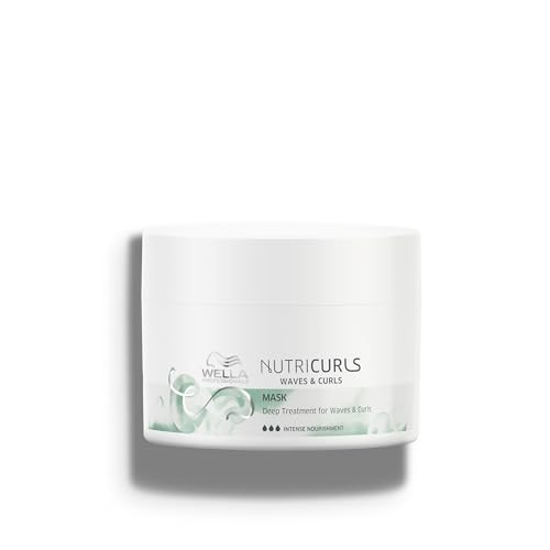 Wella Professionals Nutricurls Deep Treatment Mask for Waves & Curls | Intense Nourishment for Soft, Anti-Frizz Hair | 5.07oz