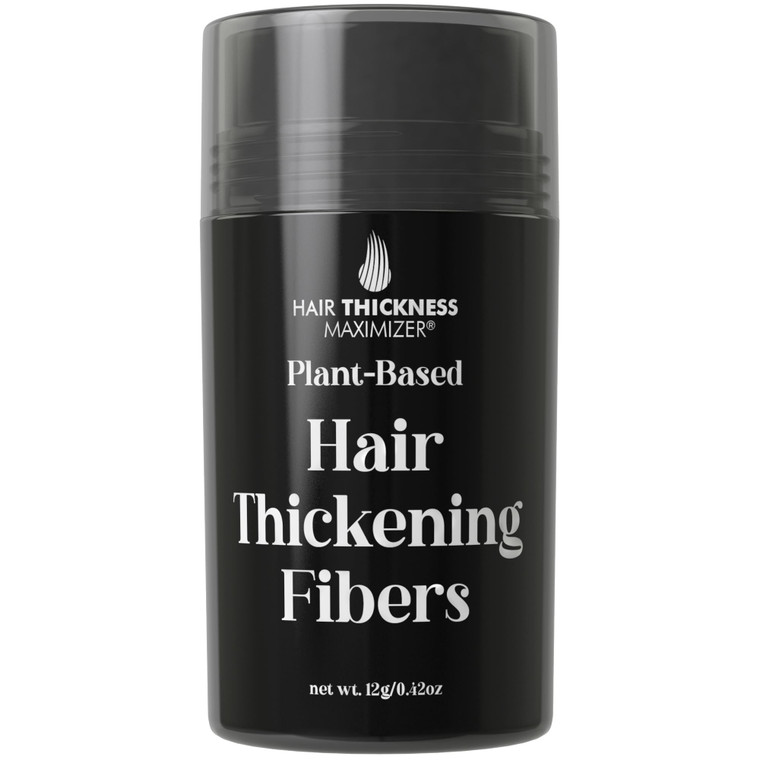 Hair Fibers for Thinning Hair for Women, Men. Plant-Based Formula for Instant Hairline & Bald Spot Coverage. Non-Itchy, Easy to Wash Out (Medium Brow