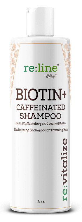 Biotin Shampoo For Hair Growth Natural Caffeine Hair Loss Treatment Shampoo For Thinning Hair Thickening DHT Blocker For Men Women Sulfate Free Safe