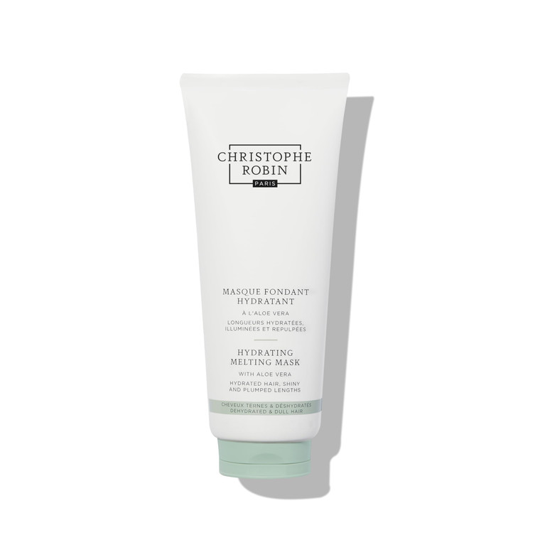 Christophe Robin Hydrating Melting Mask With Aloe Vera for Dry, Dull Hair - Lighweight- Travel Size 2.5 fl. oz