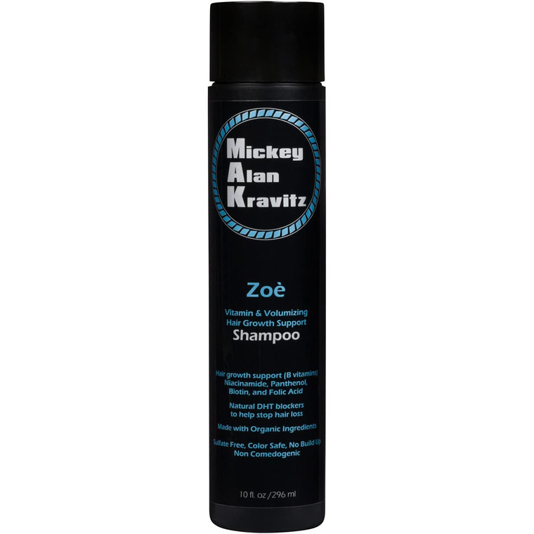 Zoe Vitamin & Volumizing Hair growth Shampoo with Biotin and natural DHT blockers to help stop hair loss and faster hair growth. for hair growth supp
