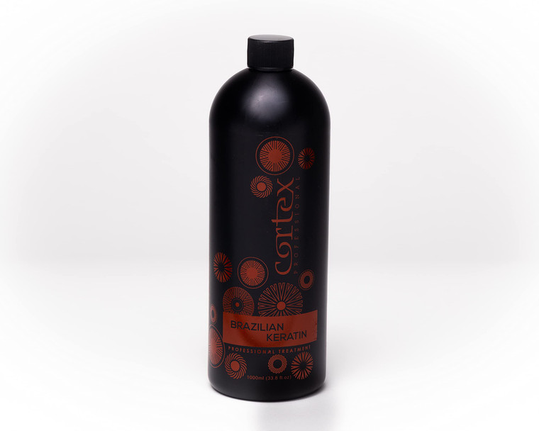 Cortex Professional Brazilian Keratin Hair Treatment | Restores, Straightens Coarsest, Curliest Hair | Improved Hair Care Straightening Formula