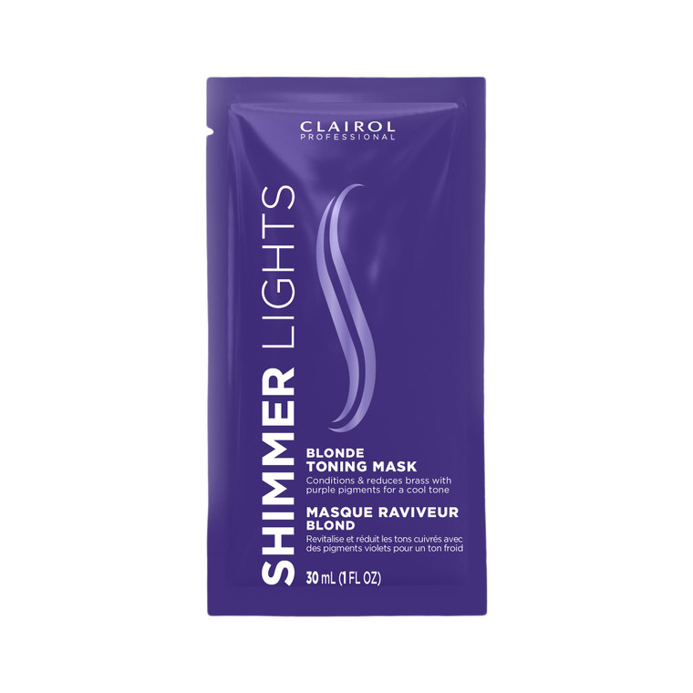 Clairol Professional Shimmer Lights Violet Toning Mask 30mL