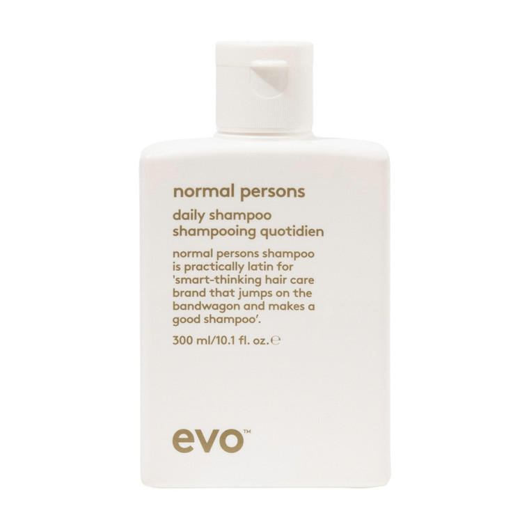 EVO Normal Persons Daily Shampoo - Full Size Daily Shampoo To Deeply Cleanse, Remove Product Build Up & Excess Oil - 10.1fl.oz