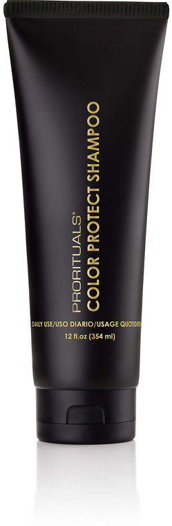 Prorituals Color Protect Shampoo for Color Treated Hair - Natural, Colored Safe Shampoo for Women & Men, Sulfate Free, 12 fl oz