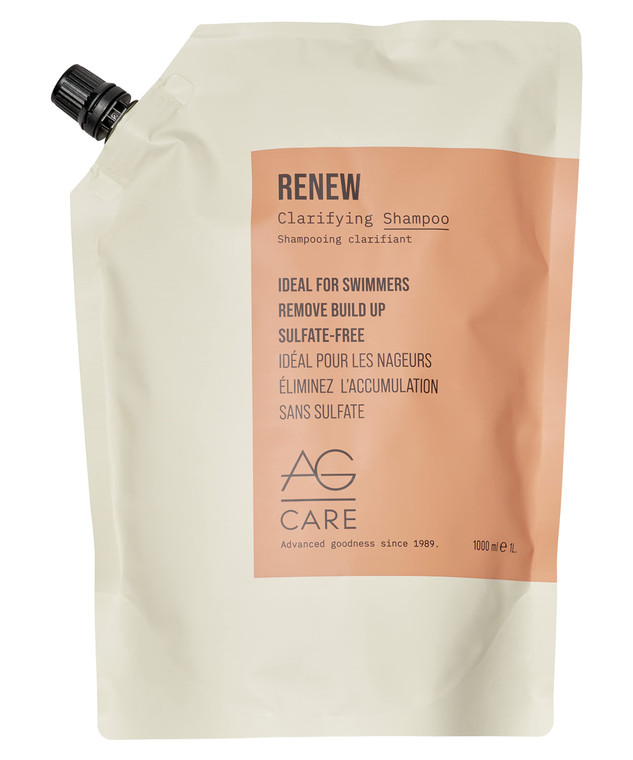 AG Care Renew Clarifying Shampoo, Remove Build Up, Colour Safe Sulfate-Free Shampoo 33.8 Fl Oz