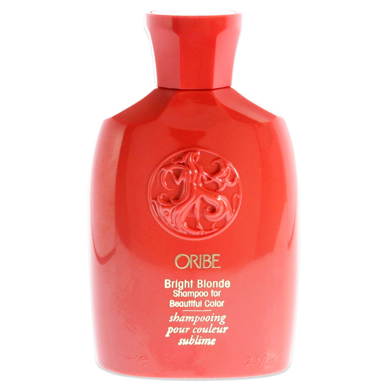ORIBE Bight Blonde Shampoo for Beautiful Color | Purple Toning Shampoo | Cleanses and Restores Radiance to Blonde Hair | 2.5 oz