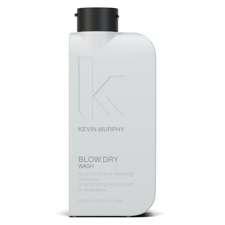 KEVIN.MURPHY BLOW.DRY WASH - Nourishing, Repairing Hair Care - Safe for Everyday Use - Deep Nourish Hair Shampoo - Offers Heat Protection - 250 mL /