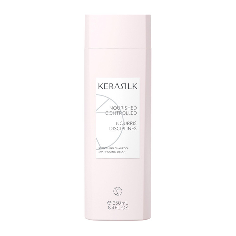 KERASILK Smoothing Shampoo |Intensively Nourishes | Tames Frizz & Smooths Strands | For Coarse, Frizzy, Unruly Hair | Improves Manageability for All