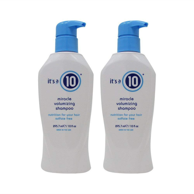 it's a 10 Miracle Volumizing Shampoo 10 oz (Pack of 2)