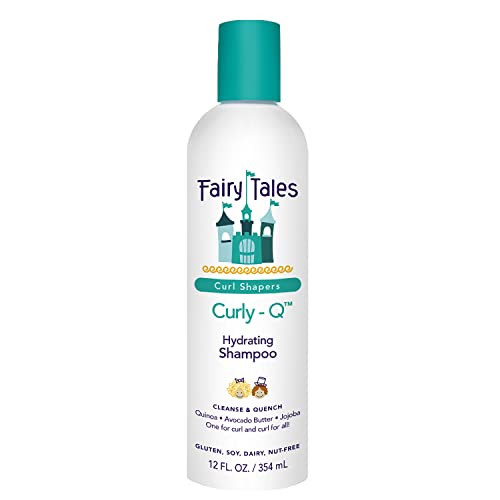Fairy Tales Curly Q Hydrating Shampoo for Curly and Multi-Cultural Hair - Paraben, Sulfate, Gluten and Nut Free - 12 oz