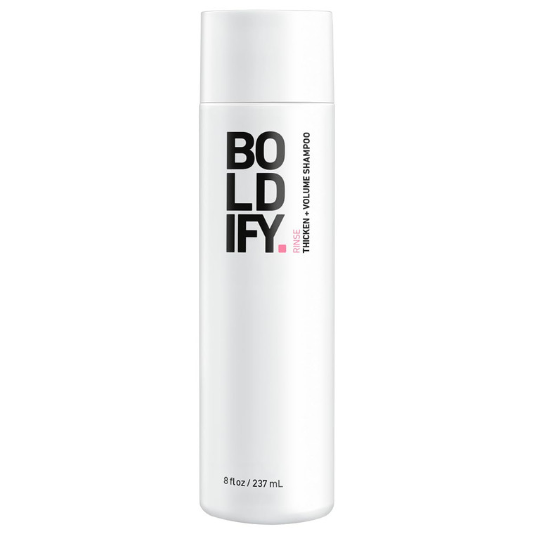BOLDIFY Thickening Shampoo - Rice Water for Thinning and Oily Hair - Volumizing Shampoo for Fine Hair, Weightlessly Removes Excess Oil - 8oz