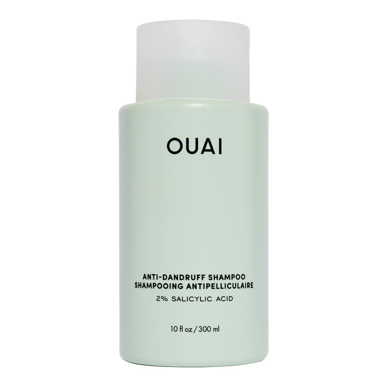 OUAI Anti Dandruff Shampoo - Soothing Salicylic Acid Shampoo for Flaky, Dry and Itchy Scalp - Reduces Itching, Redness and Irritation - Sulfate Free