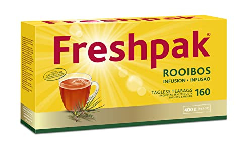 Freshpak Pure Rooibos Tea, New Packaging, 160 Teabags