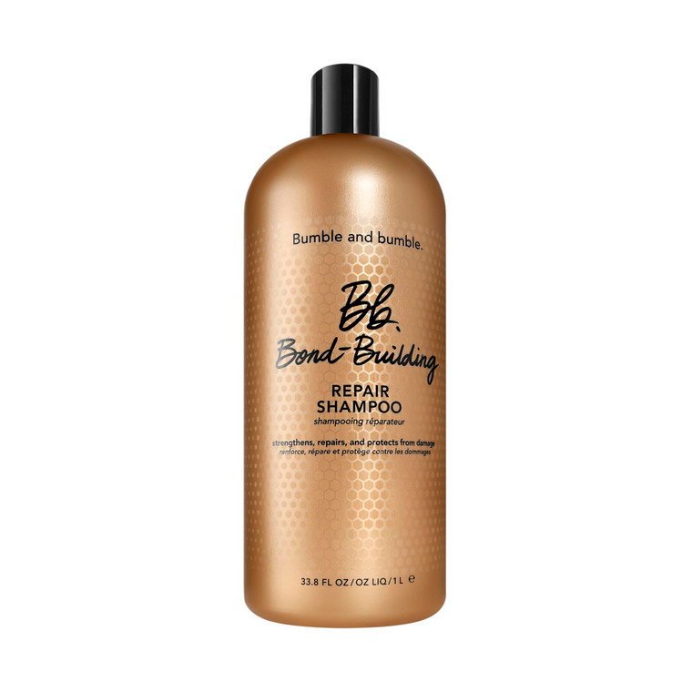 Bumble and bumble. Bond-Building Hair Repair Shampoo | For Damaged Hair | Color Safe | Anti Frizz + Adds Shine | Curly, Wavy, Straight, 33.8 Fl Oz