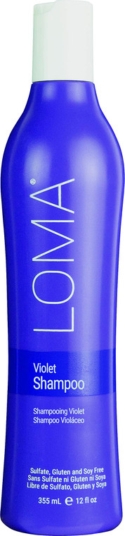 LOMA Violet Shampoo 12 ounce (Sulfate, Paraben and Gluten FREE)