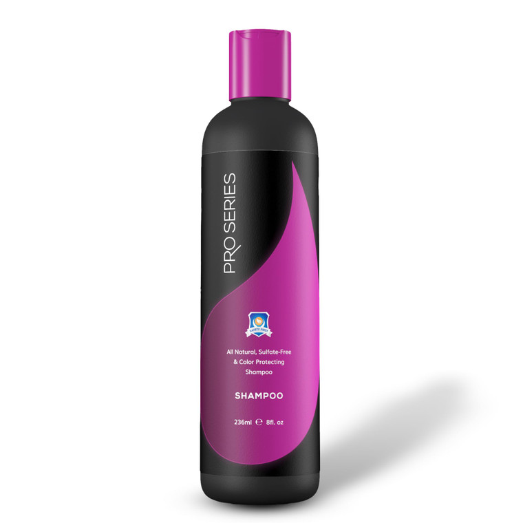 Pro Series Daily Care Shampoo 8oz - Gentle, Natural, Moisturizes, Protects Color Vibrancy, Anti-frizz & Restores Shine Sulfate-Free Shampoo for Healt