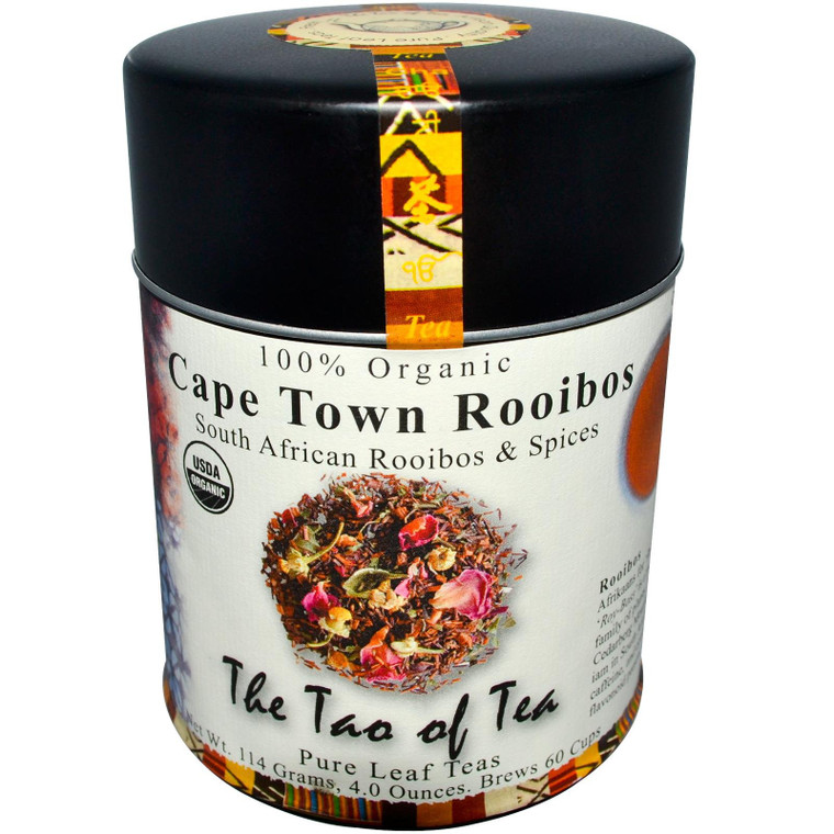 The Tao of Tea, Cape Town Rooibos Tea, Loose Leaf, 4 Ounce Tin