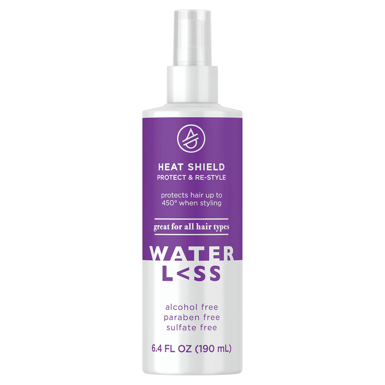 Waterless Heat Shield Protect & Re-Style, Sulfate-Free, For All Hair Types, 6.4 Fl Oz