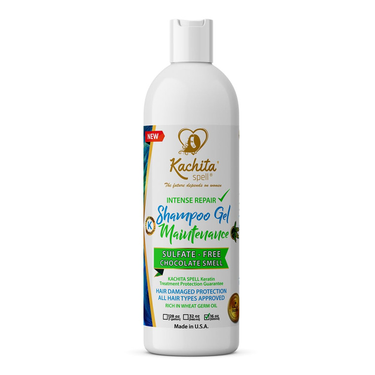 Kachita Spell Shampoo Conditioner for Keratin Treatments Sulfate Free No Paraben K-Shield 16oz