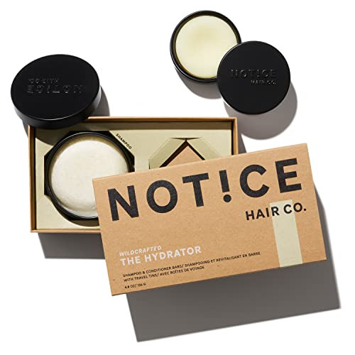 NOT!CE Hair Co. The Hydrator Shampoo & Conditioner Bars - Travel Set - moisturizing | dry & curly hair