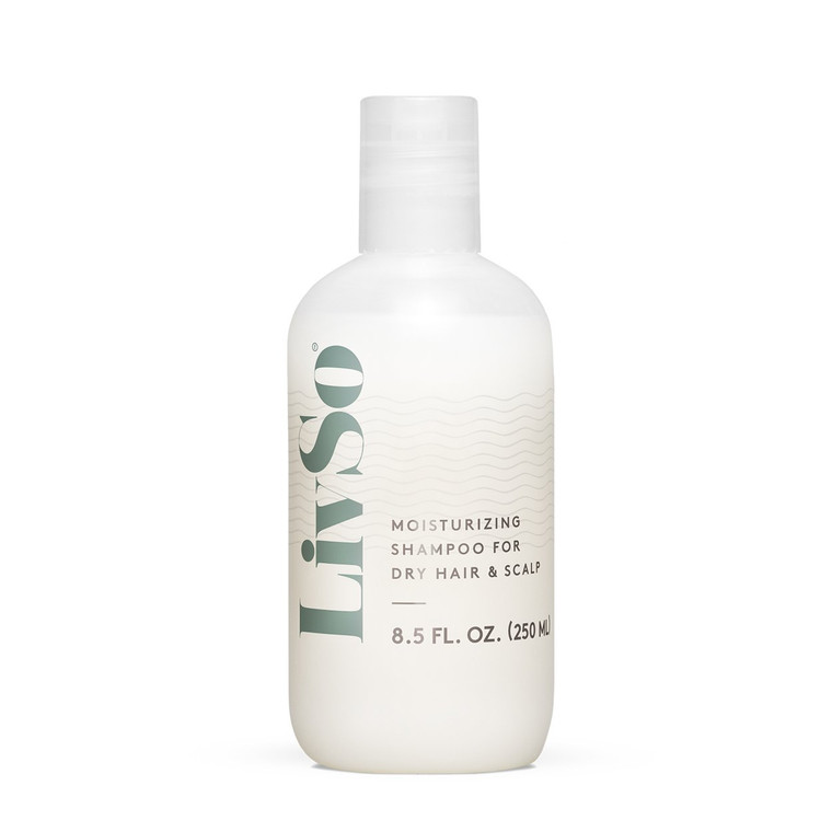 LivSo Moisturizing Scalp Shampoo - Moisturizes Hair & Scalp - Naturally Derived - Fresh Feel Product - A Little Bit of LivSo Goes a Long Way