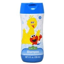 Sesame Street Shampoo 8Fl Oz Parabens Free, Non Toxic, Light Fresh Citrus Scent (Pack of 1)