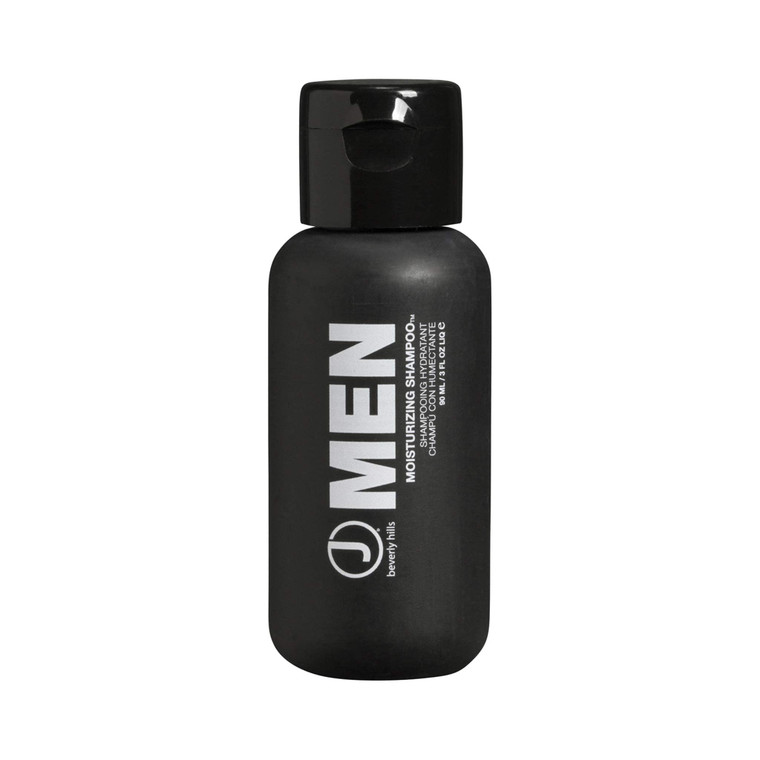 J Beverly Hills Men's Moisturizing Shampoo with Anti Dandruff Aloe Vera, 3 Oz