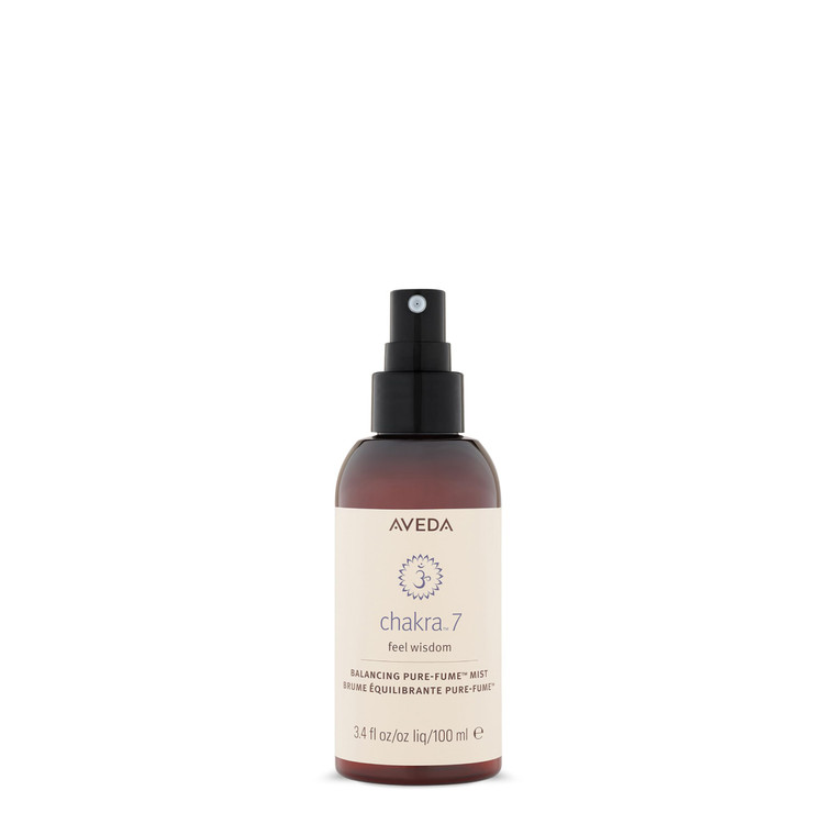 Aveda Chakra 7 Balancing Pure-Fume Mist: Connection | Body & Room Spray | Balances Crown Chakra | With Olibanum, Certified Organic Elemi & Angelica,