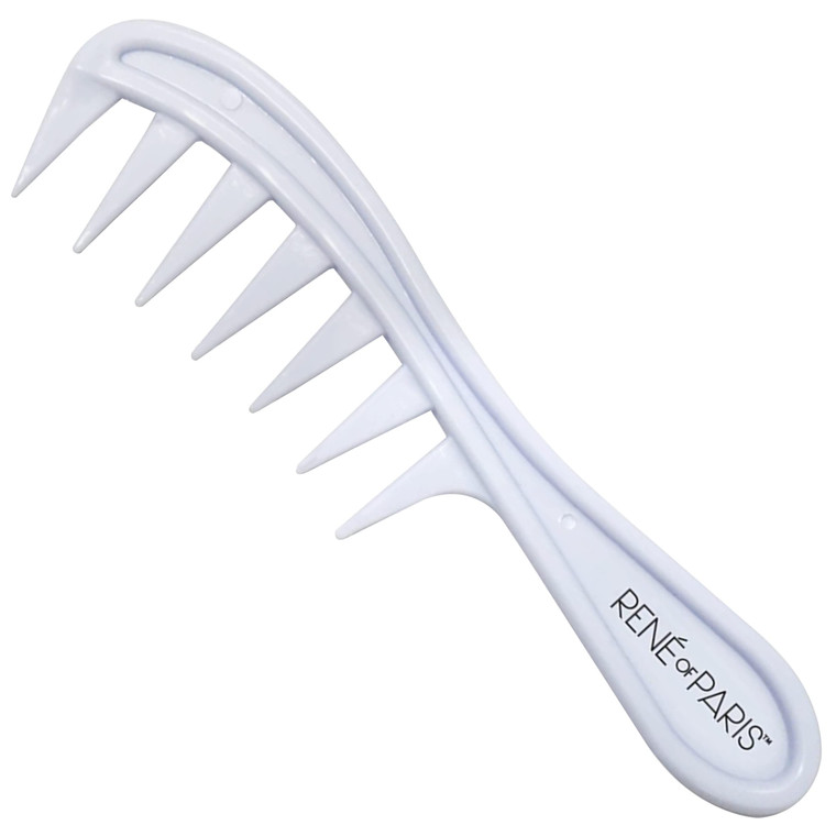 Rene of Paris Wide Tooth Detangling Comb - Hair & Wig Lift Styling Tool