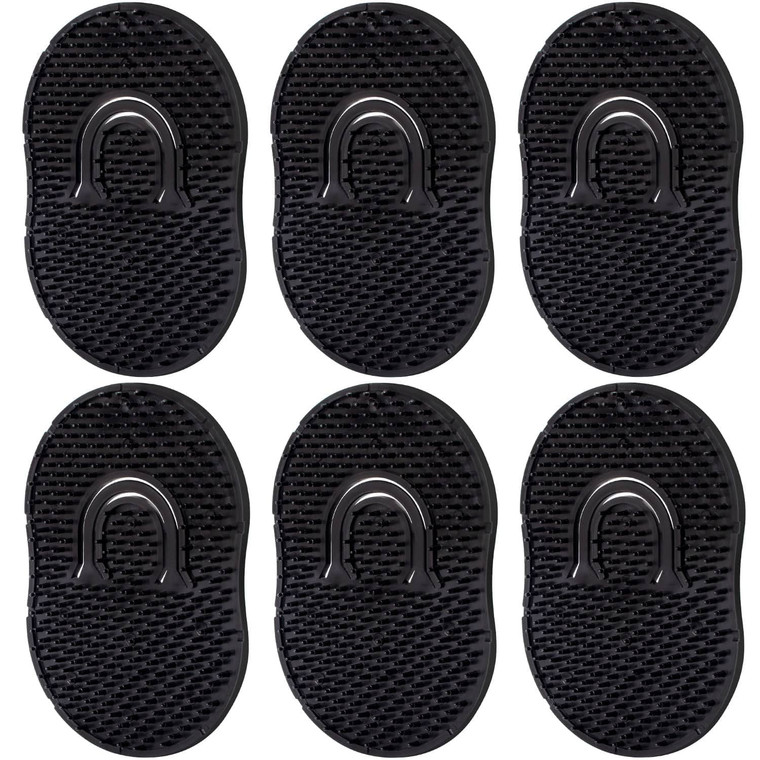 Portable Grooming Set: Plastic Massage Combs, Beard Brush, Scalp Shampoo Brush, and Pet Grooming Brushes for Home and Travel (6 Pack)