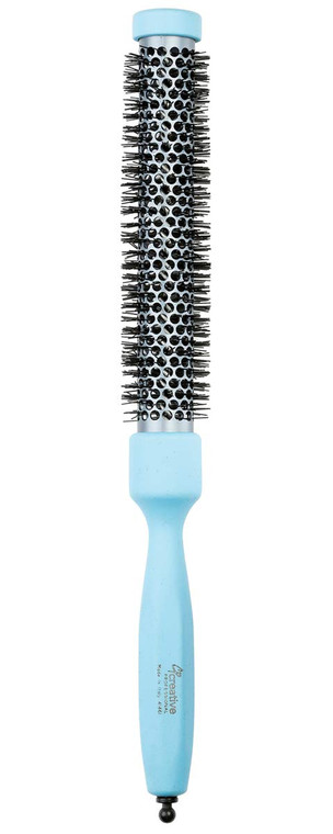 Creative Hair Brushes Italian Azzuro Titanium 7.75" Long Barrel 1" Width 3me41461