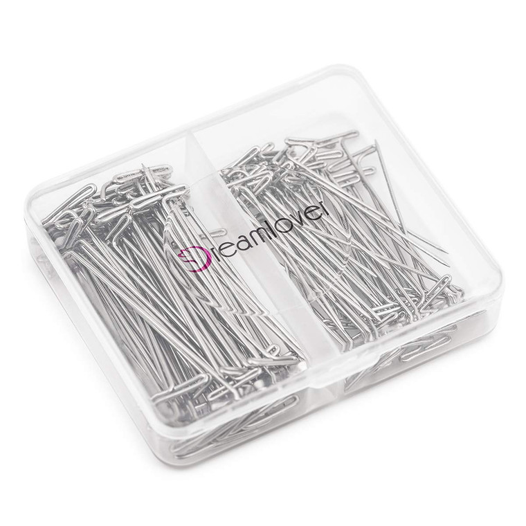 Dreamlover Wig Head T Pins, Mannequin Pins for Wig, 100 Pieces
