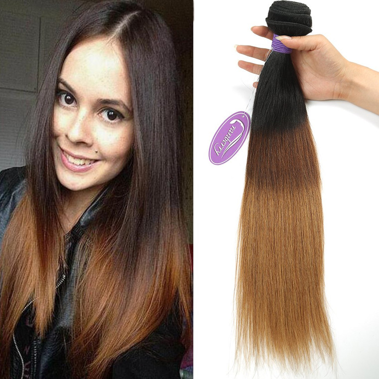 Cranberry Hair Brazilian Straight Hair 1 Bundle Unprocessed Virgin Human Hair Weave Extension Natural Black Color 20 Inch