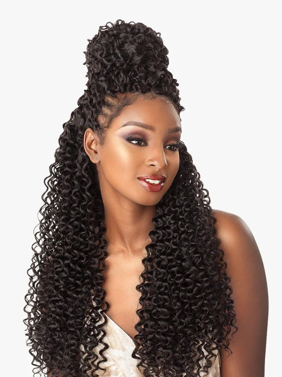 SENSATIONNEL LULUTRESS CROCHET BRAID ISLAND TWIST 18" (1B)