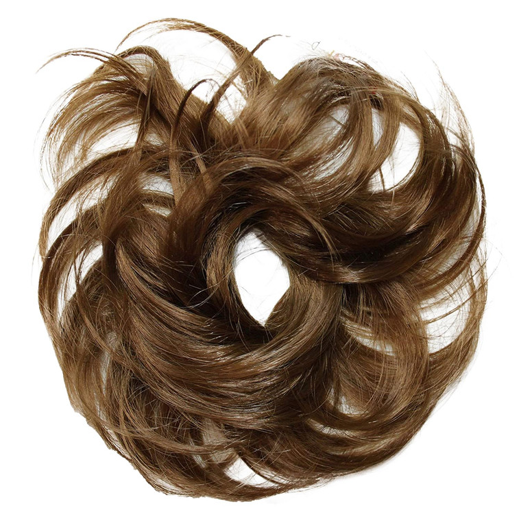 CAISHA Small Scrunchy Updo Hairpiece Ponytail Extensions Hair Tie Brunette G3C