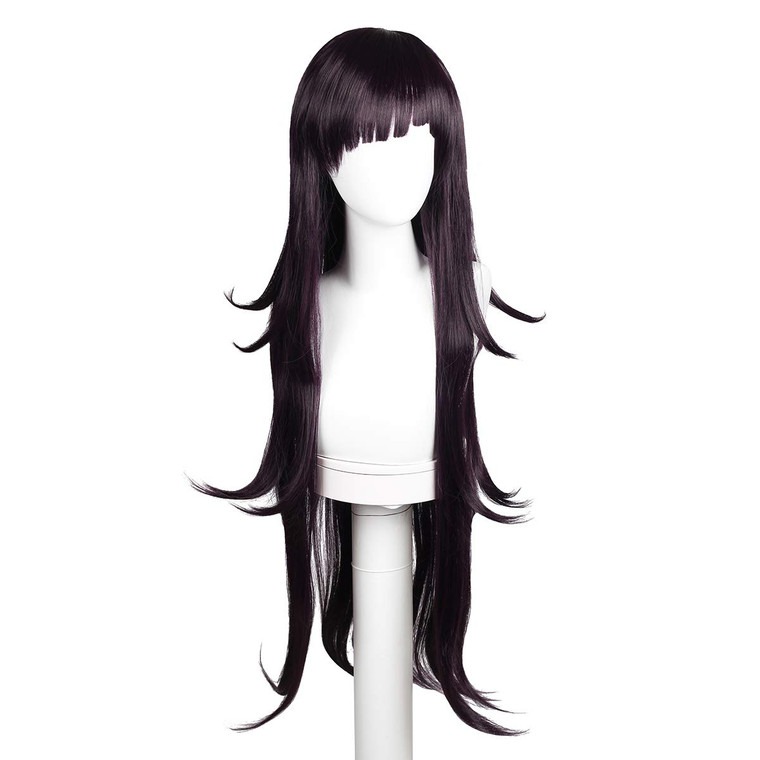 ColorGround Long Purple Cosplay Wig for Halloween (Long Purple)