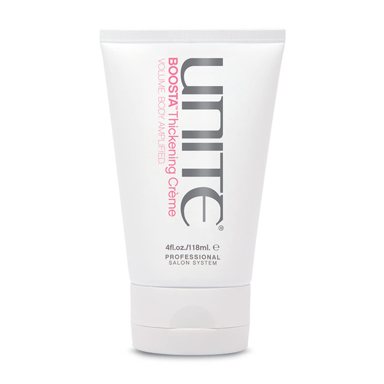 UNITE Hair - BOOSTA Thickening Crème - Volumizing Styling Cream for Fine, Limp Hair - Adds Instant Thickness, Fullness & UV Protection - Paraben-Free