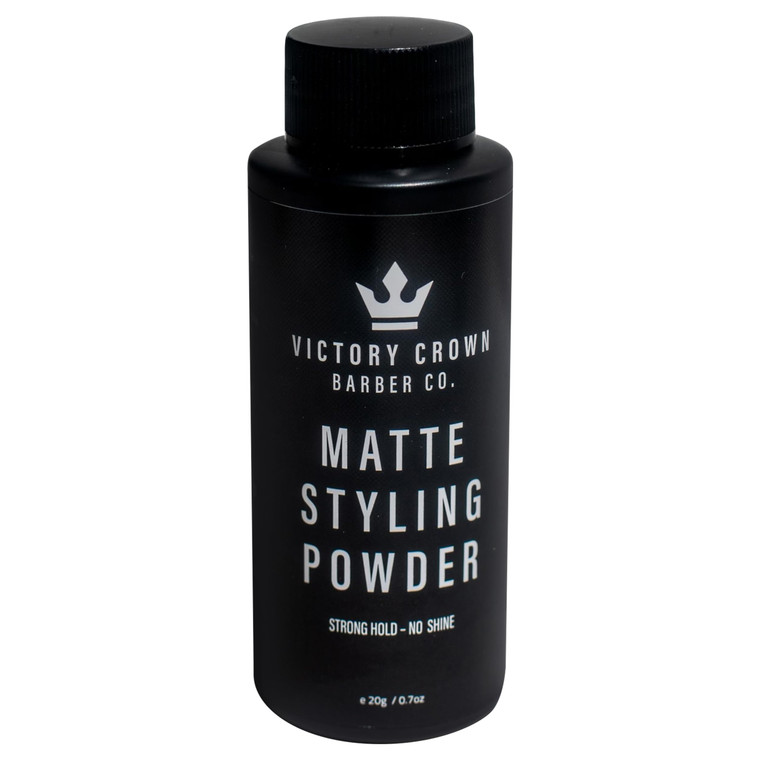 Victory Crown Matte Styling Powder Strong Hold No Shine Volumizing Body-Boosting Hair Powder with a Natural Matte Finish, 0.7 Oz