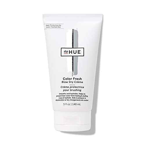 dpHUE Color Fresh Blow Dry Creme - 5 oz - Hydrates, Adds Shine & Protects Against Heat Damage - With Argan Oil & Shea Butter - For All Hair Types - C