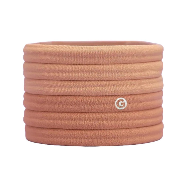 Gimme Beauty - Long & Curly Fit Hair Ties - Blondie - Damage Free Hair Ties - Seamless Microfiber Elastics - Long & Curly Hair Accessories - No Snagg