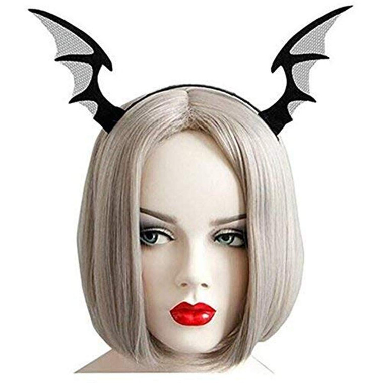 Sweenaly womens Devil Horn Hoop Halloween Headband Mardi Gras Party Supplies