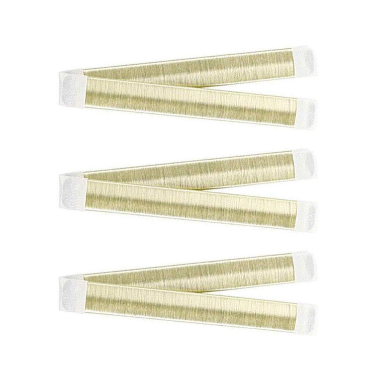 Chrontier 3PCS Blonde Easy Fast Snap Hair Bun Maker Donut Updos Shaper DIY Ponytail Holder Hair Styling Roll Tool Ballet Hair French Twist Fold Wrap