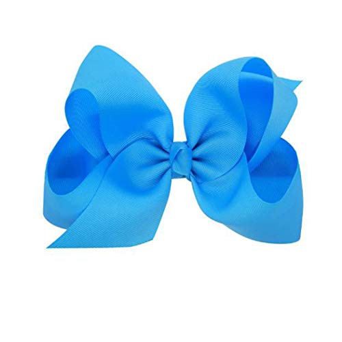 Hair Clips Boutique Hair Bows Alligator Clip for Women Girl Hairpin 6 Inch Large Cheer Bow Clip Handmade Bowknot Barrettes Hair Accessories tsfj02 (B