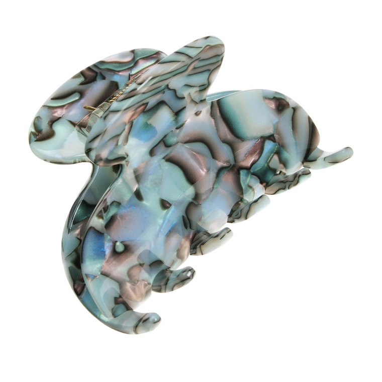 France Luxe Small Couture Claw Clip, French Classic, Handmade Hair Clips for Women With Thin or Fine Hair, Strong Hold With Gentle Grip, Lightweight,