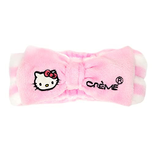 The Crème Shop | Hello Kitty Perfect Pink Plush Spa Headyband | Cruelty-Free & Vegan
